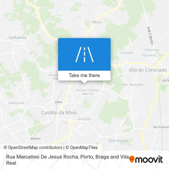 Rua Marcelino De Jesus Rocha map