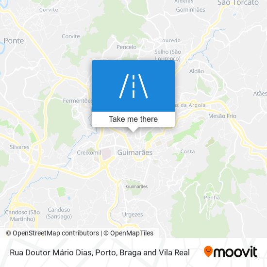 Rua Doutor Mário Dias map