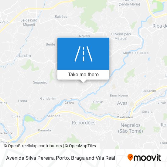 Avenida Silva Pereira map