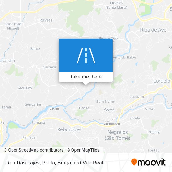 Rua Das Lajes mapa
