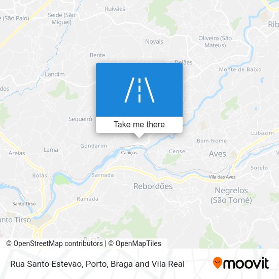Rua Santo Estevão map