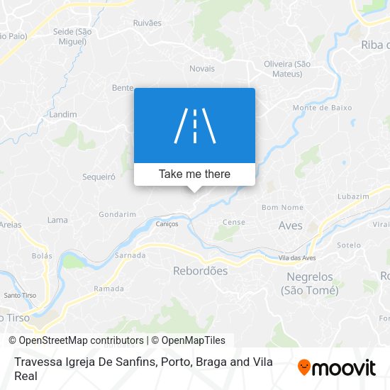 Travessa Igreja De Sanfins map