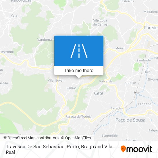 Travessa De São Sebastião map