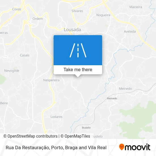 Rua Da Restauração map