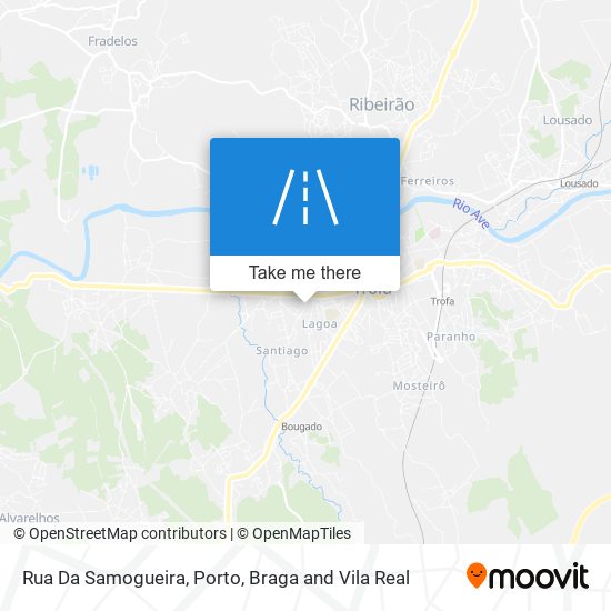 Rua Da Samogueira map