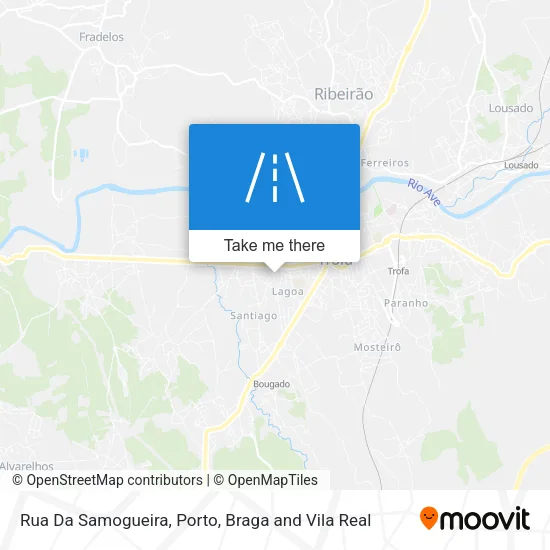 Rua Da Samogueira map