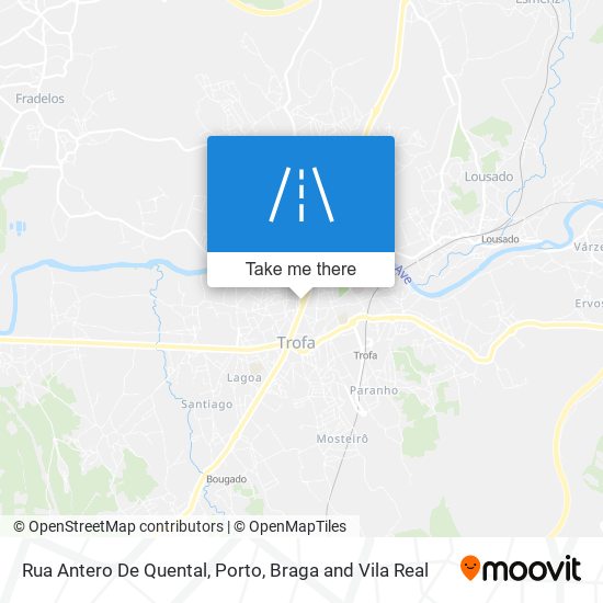 Rua Antero De Quental map