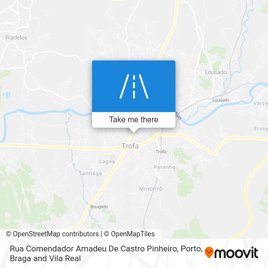 Rua Comendador Amadeu De Castro Pinheiro map
