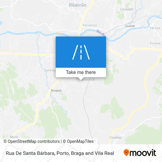 Rua De Santa Bárbara map