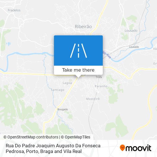 Rua Do Padre Joaquim Augusto Da Fonseca Pedrosa map