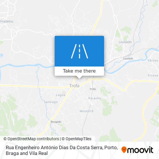 Rua Engenheiro António Dias Da Costa Serra map