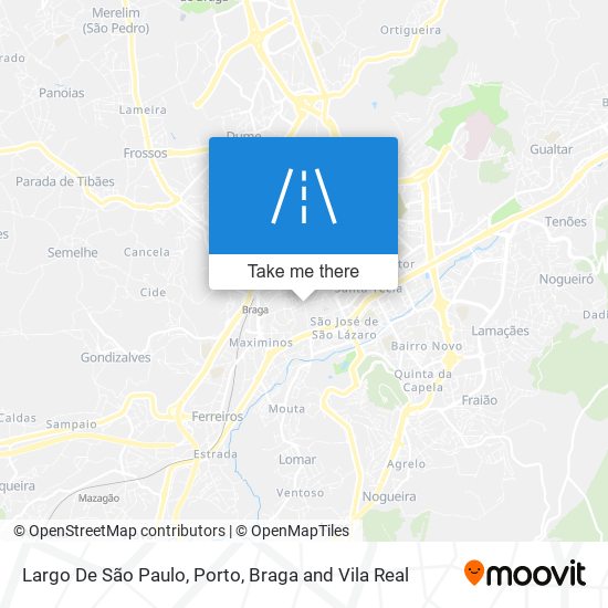 Largo De São Paulo map