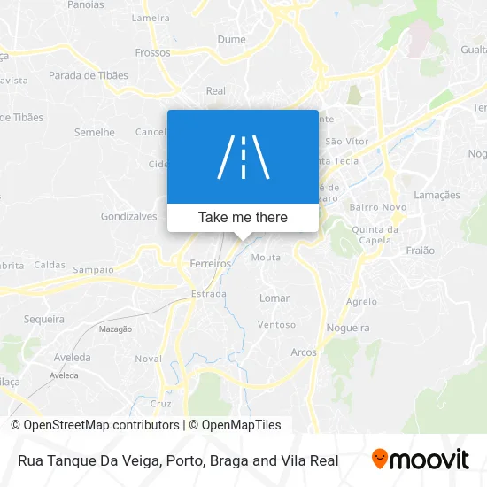 Rua Tanque Da Veiga map