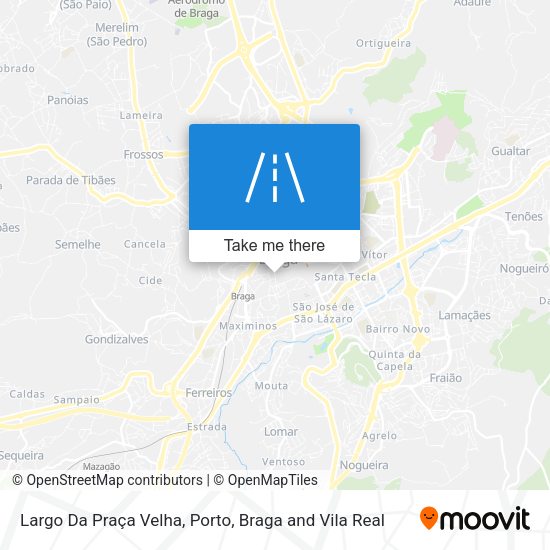 Largo Da Praça Velha mapa
