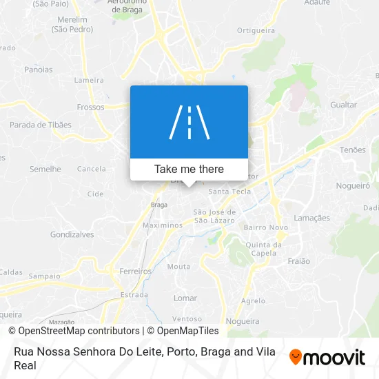 Rua Nossa Senhora Do Leite map