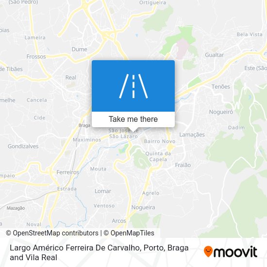 Largo Américo Ferreira De Carvalho map