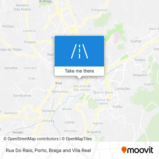 Rua Do Raio map