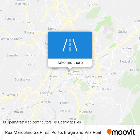 Rua Marcelino Sá Pires map