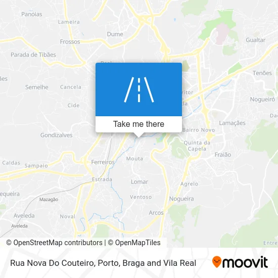 Rua Nova Do Couteiro map