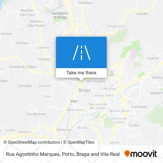 Rua Agostinho Marques map