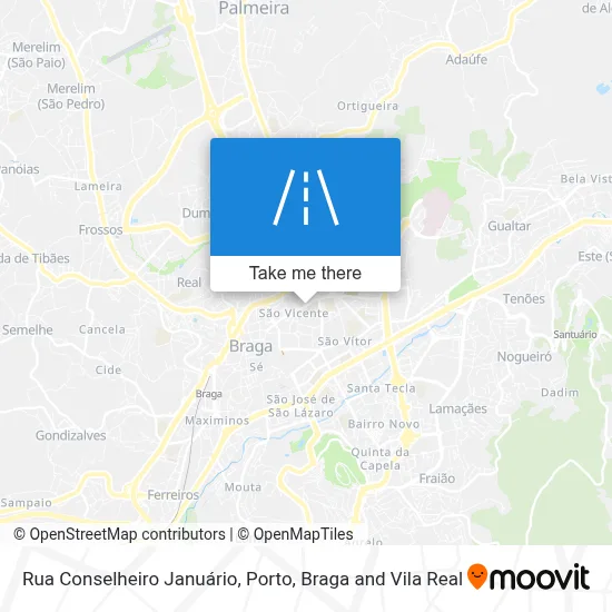 Rua Conselheiro Januário map