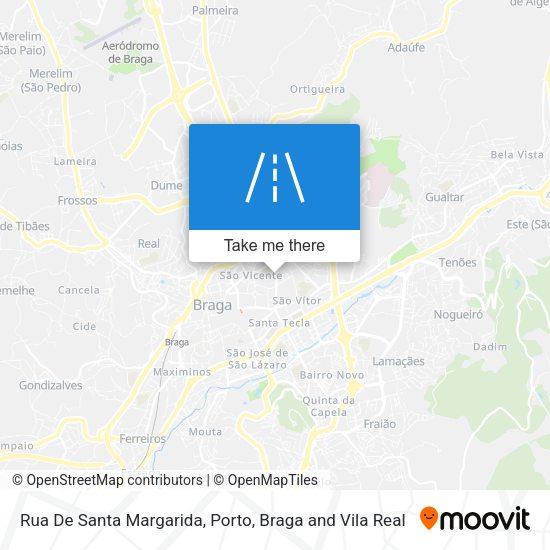 Rua De Santa Margarida mapa