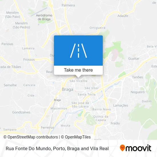 Rua Fonte Do Mundo map