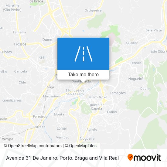 Avenida 31 De Janeiro mapa
