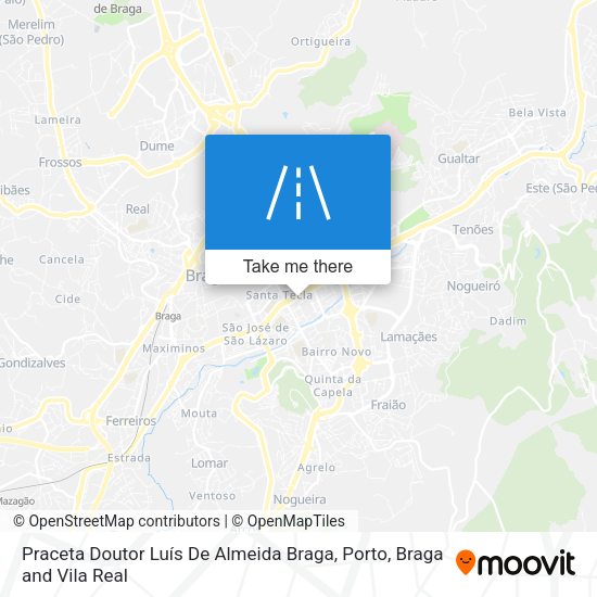 Praceta Doutor Luís De Almeida Braga map