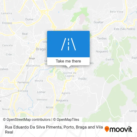 Rua Eduardo Da Silva Pimenta map