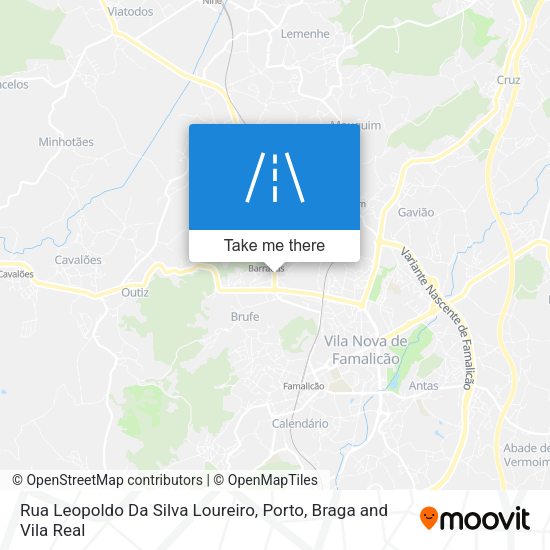 Rua Leopoldo Da Silva Loureiro mapa