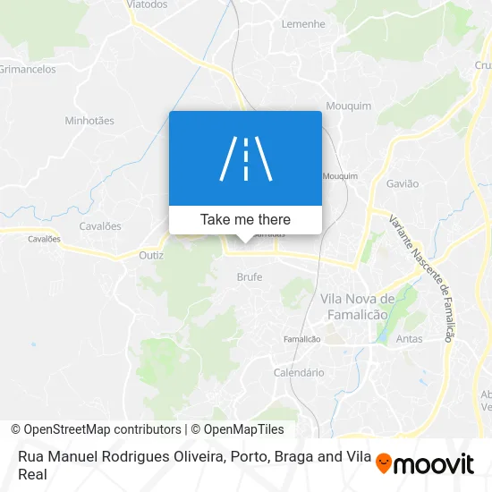 Rua Manuel Rodrigues Oliveira map