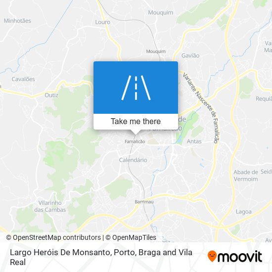 Largo Heróis De Monsanto mapa