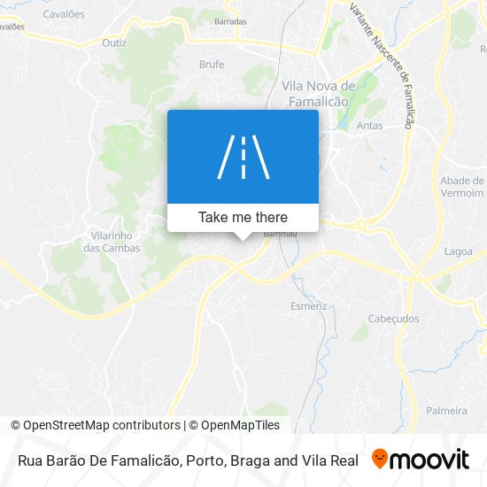 Rua Barão De Famalicão map