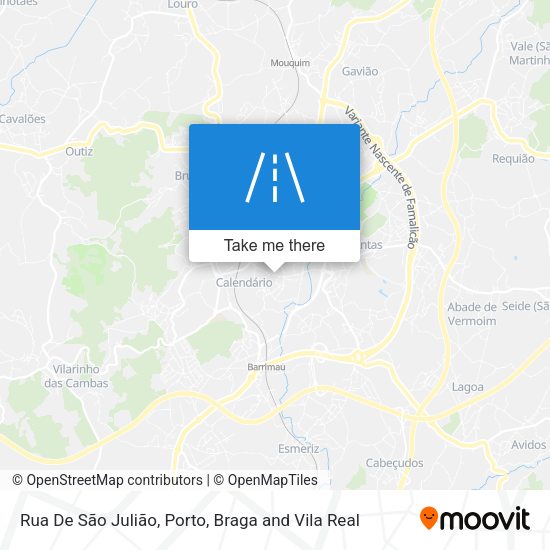Rua De São Julião map