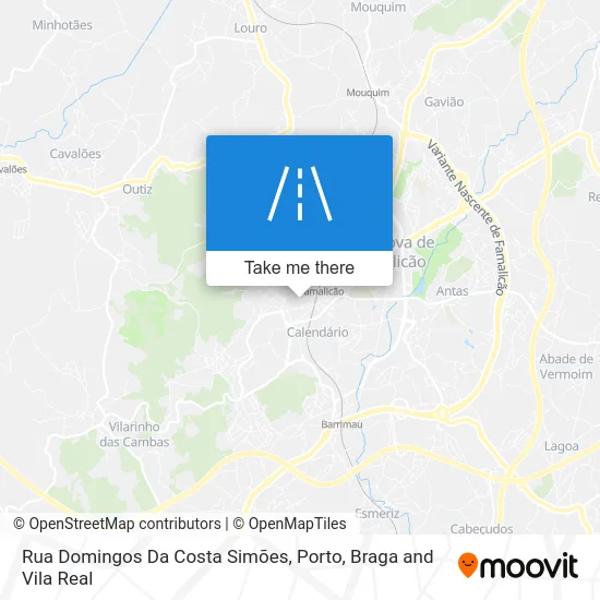 Rua Domingos Da Costa Simões map