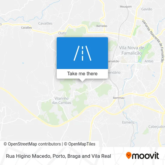Rua Higino Macedo map