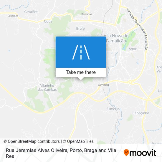 Rua Jeremias Alves Oliveira map