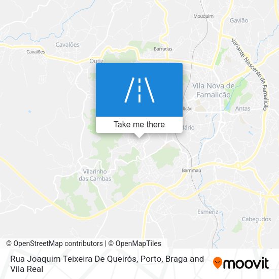 Rua Joaquim Teixeira De Queirós map