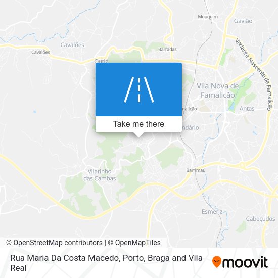 Rua Maria Da Costa Macedo mapa