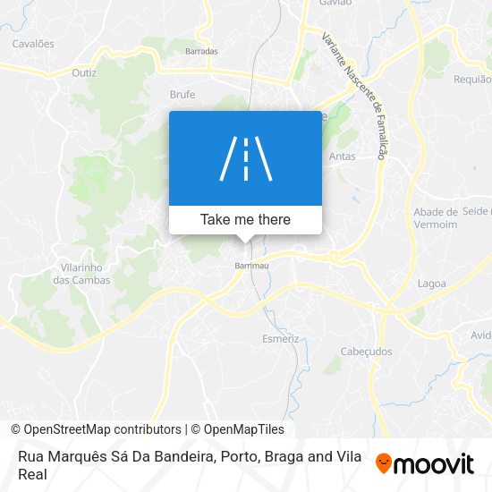 Rua Marquês Sá Da Bandeira map