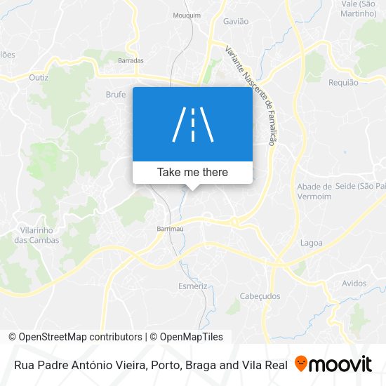 Rua Padre António Vieira map