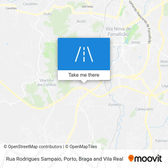 Rua Rodrigues Sampaio map