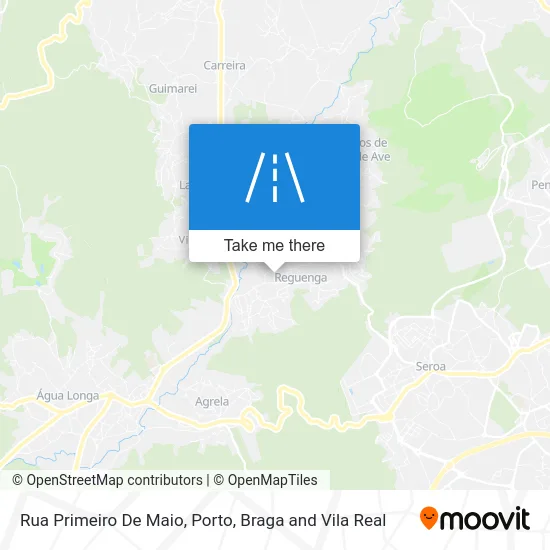 Rua Primeiro De Maio map