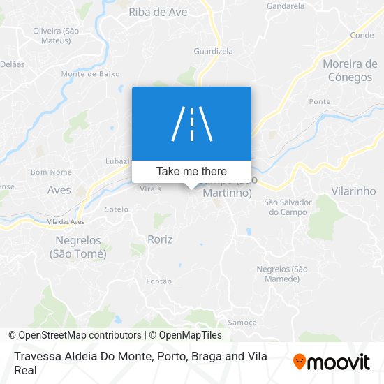 Travessa Aldeia Do Monte mapa