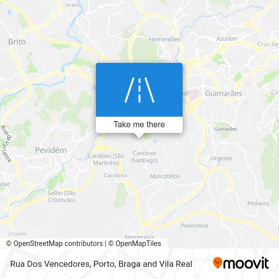 Rua Dos Vencedores map