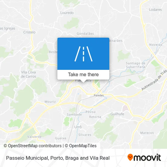 Passeio Municipal map
