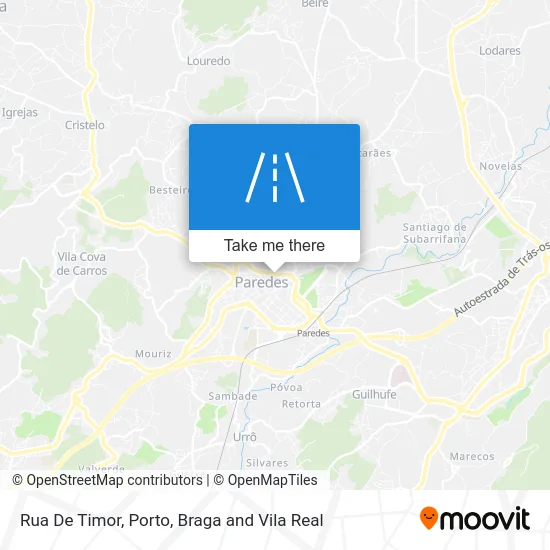 Rua De Timor map