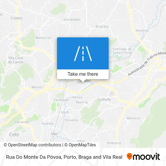 Rua Do Monte Da Póvoa map