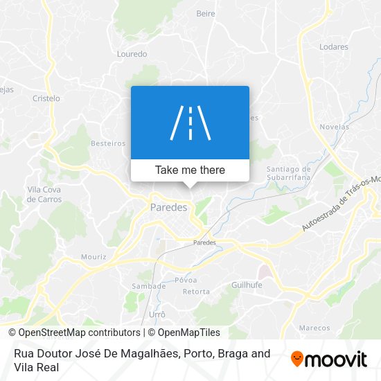 Rua Doutor José De Magalhães map